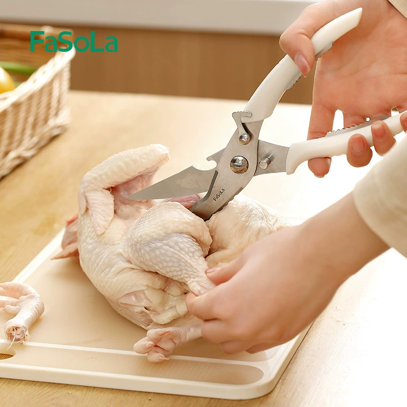 Powerful universal food scissors for home use