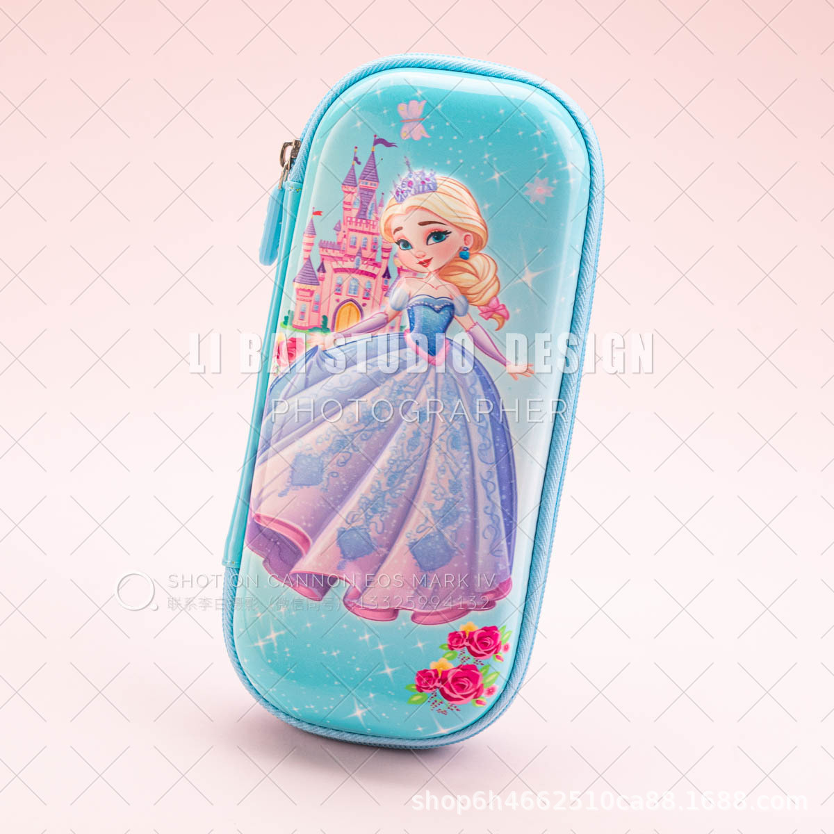 迪兰仕 Pencil case, capacious waterproof gift box for elementary school students for kindergarten, 3D