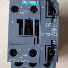 3UG4616-1CR20西门子接触器3RT2026-1AP00 3UG5512-2AR20