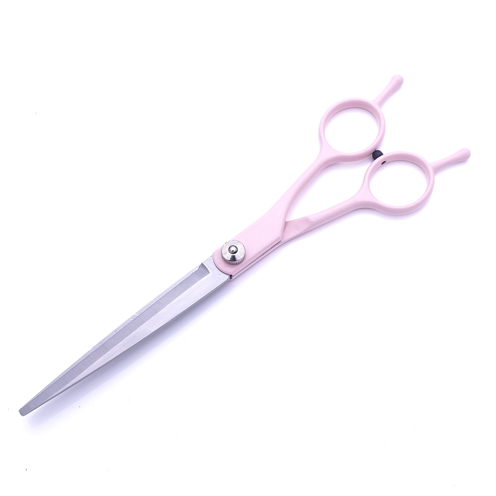 Venta directa de fábrica de tijeras de aseo para mascotas, tijeras de corte de pelo para perros, tijeras de dientes delgadas para gatos, juego de herramientas de corte de peluche