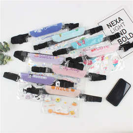 手机防水袋卡通腰包可斜跨 户外游泳漂流收纳包潜水防水包批发