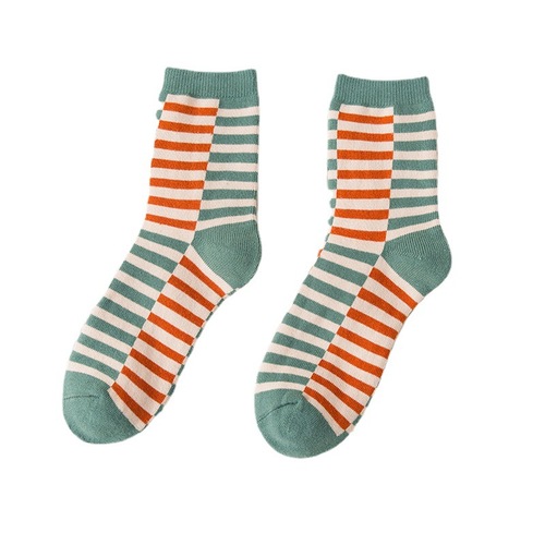 Women's Mid-Calf Socks Cotton Socks Winter and Autumn Thicker Padded Towel Socks Winter Long Warm Socks Autumn and Winter Style