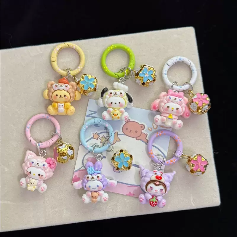 Sanrio, мультяшная подвеска, школьный рюкзак, подвеска