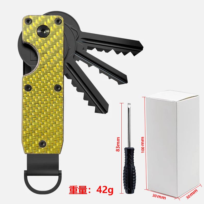 Keychain metal spot transfronterizo de aleación de aluminio Key Holder Best regalos en el extranjero
