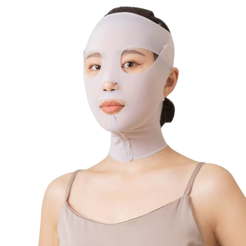 Vフェイスバンド 顔引き締め神器 ほうれい線 Vフェイス 全顔リフトアップ 痩身 睡眠用フェイスマスク|undefined