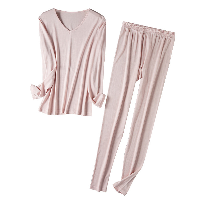 Autumn and Winter mulberry silk cotton-padded women's warm autumn clothes long pants elastic elastic waist comfortable not tight bottoming suit Autumn and Winter mulberry silk cotton-padded women's warm autumn clothes long pants elastic elastic waist comfortable not tight bottoming suit