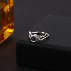 100种语言我爱你一鹿有你清新甜美投影戒指小香风指环图片定 制