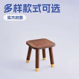 实木小凳子可叠放餐椅餐桌椅小餐桌矮凳客厅家用实木可叠放凳子