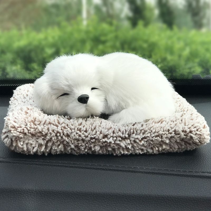 Decoraciones de automóviles de alta calidad, decoraciones de automóviles de consola central, perros de simulación, nuevas decoraciones de automóviles creativas, lindas