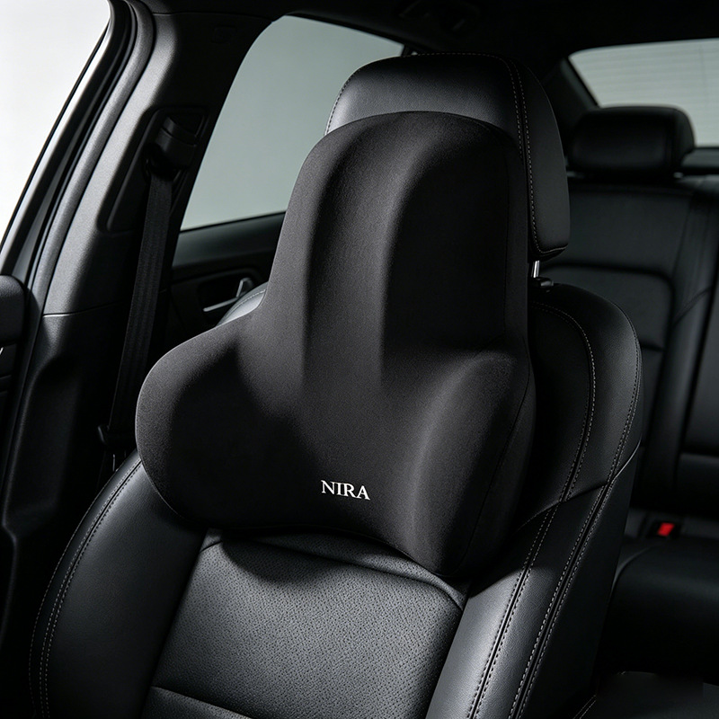 Car Lumbar Support Headrest Car Neck Pillow Backrest Cushion Lumbar Pad Set Car Lumbar Support Memory Foam Car Lumbar Support