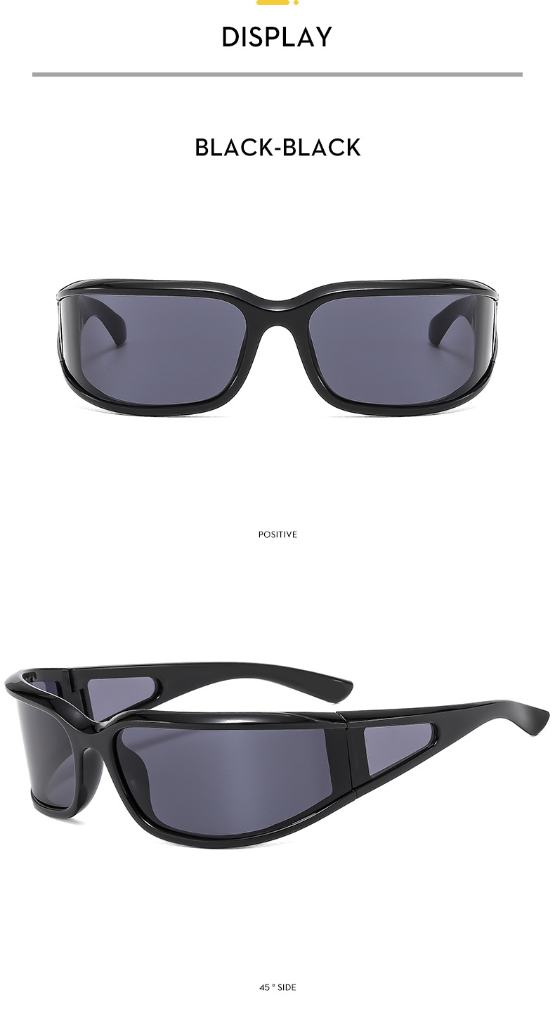 57g Weight Full Frame Glasses Structure Sunglasses Classification PC, UV400 Protection Lens Material Oval Frame Glasses Style Outdoor, Travel Occasion Solid Color Pattern Unisex Gender Streetwear Style Streetwear Solid Color PC UV400 Protection Oval Frame Full Frame Men's Sunglasses 10