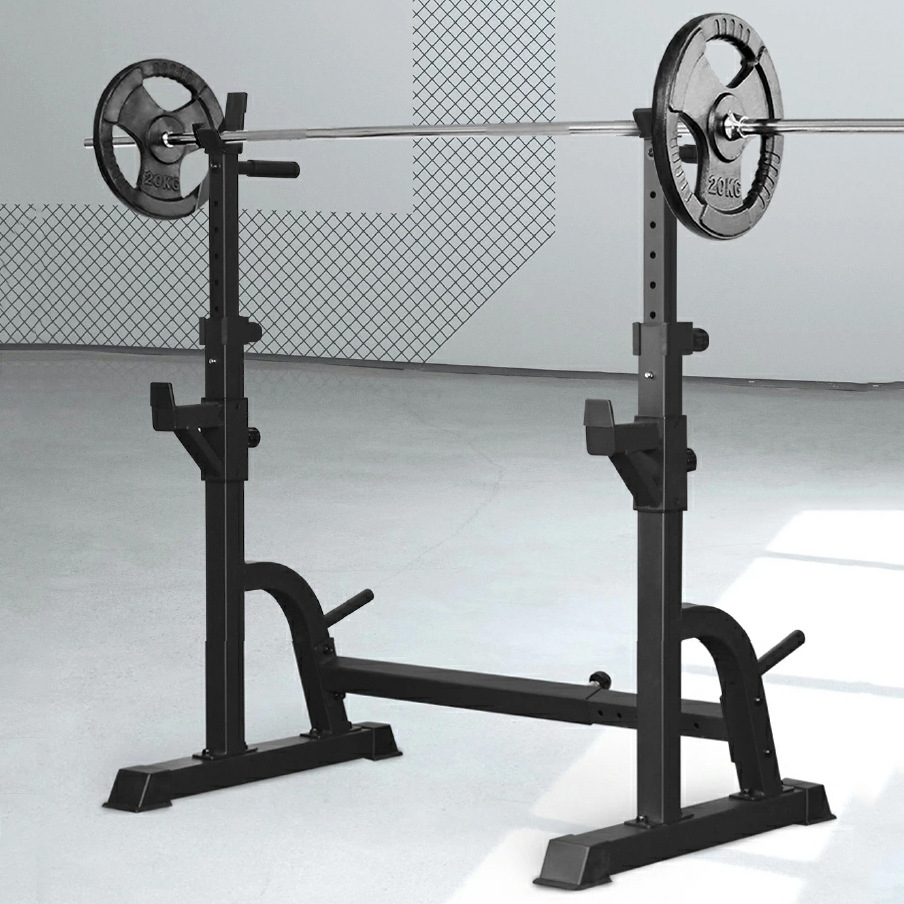 New Bench Press Rack Barbell Set Free Squat Barbell Rack Home Weightlifting Bed Fitness Men's Frame Gantry Rack