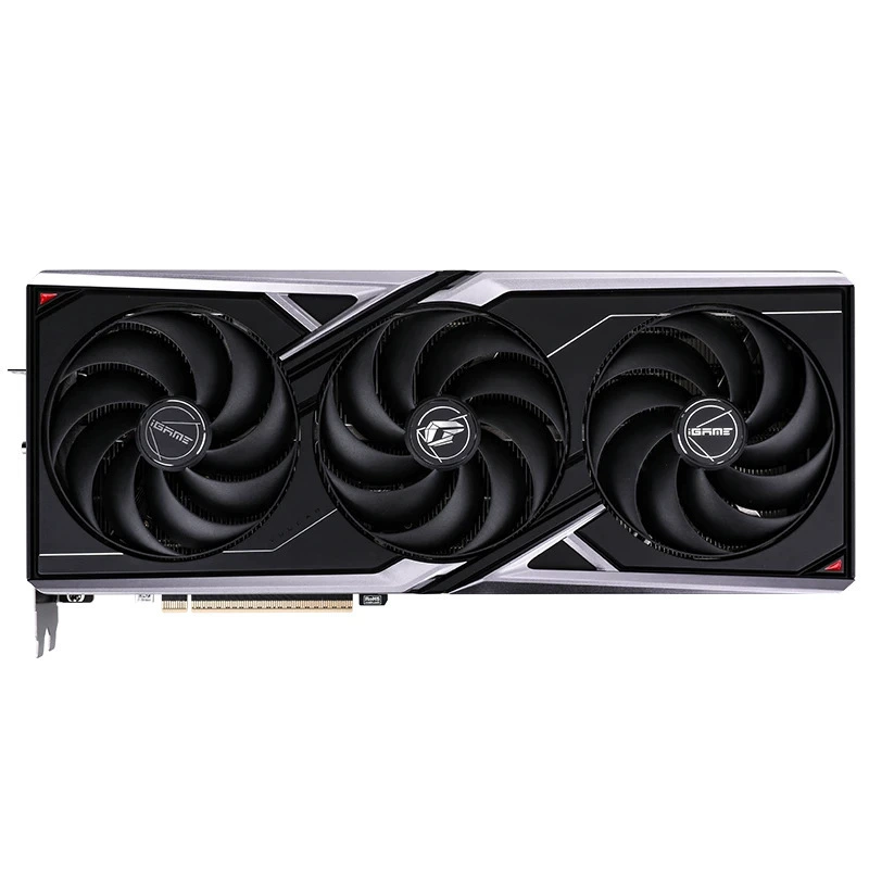 Видеокарта iGame Vulcan RTX 5070Ti Vulcan OC 16GB, игровая с эффектом световых полос и ИИ