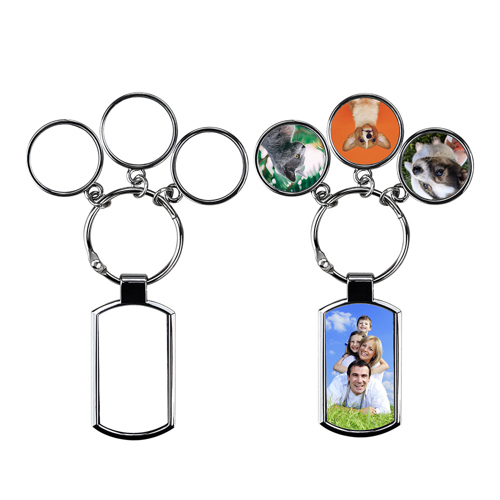 Fábrica directa creativa llavero material colgante al por mayor