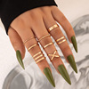 Set, ring, Aliexpress, light luxury style, simple and elegant design