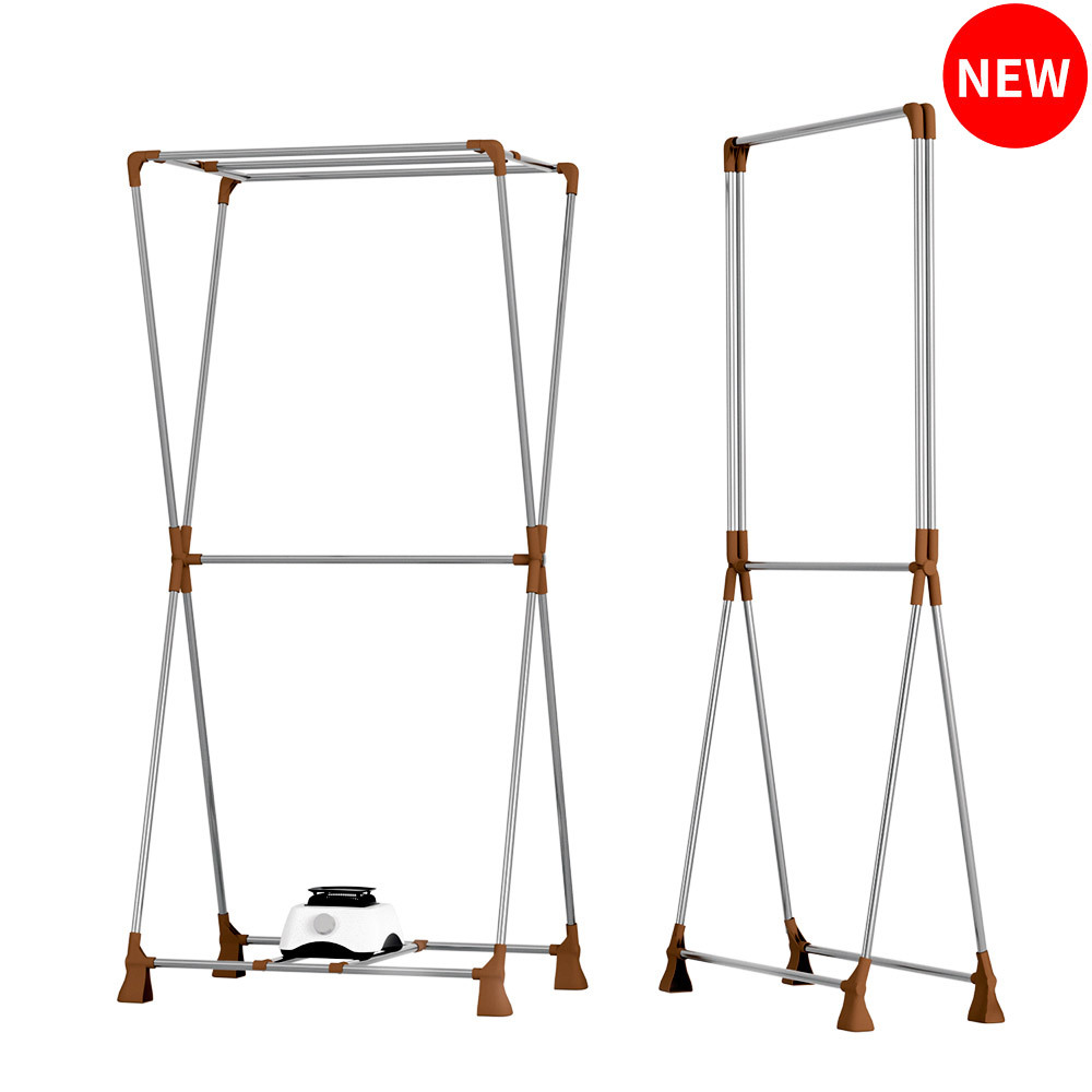 X-Type Floor-Standing Clothes Drying Rack Foldableing Household Dryer Clothes Dryer Drying Clothes Rack Balcony Installation-Free Drying Quilt