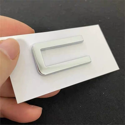 Car logo separately, available in bright silver, bright - standard-c