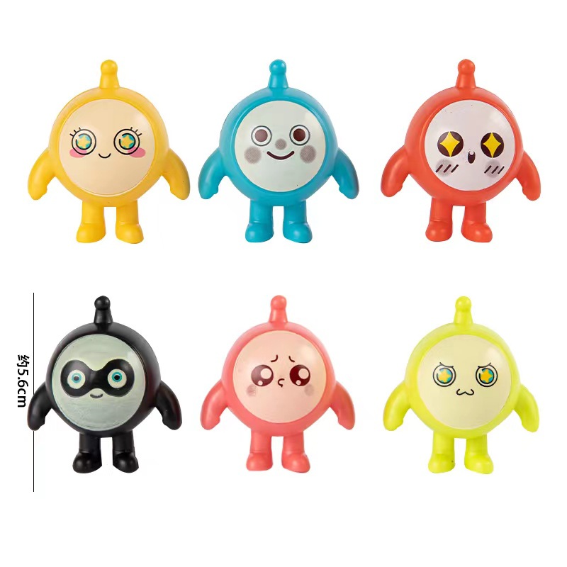 플라스틱 작은 계란 와플 6개 세트 1세트