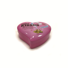 创意浪漫牛奶味巧克力包装铁盒 3D雕刻巧克力马口铁盒可定制