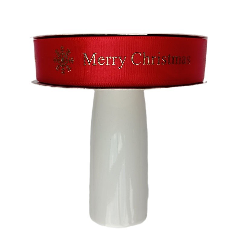 Inventario al por mayor cintas de regalo de Navidad embalaje de caja de regalo DIY decoración cintas estampadas cintas de Navidad cintas