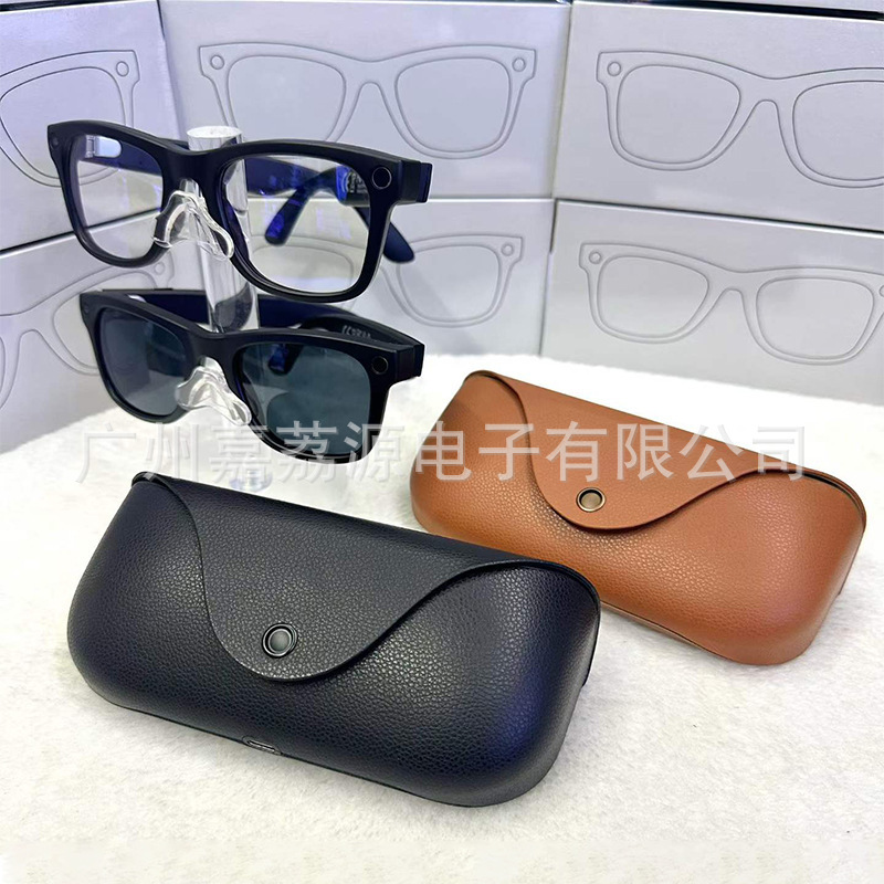 Cross-Border Mt5 Ultra Ai Real-Time Translation and Recording Glasses with 8 Million Pixels and Independent Charging Case Smart Glasses Cross-Border Mt5 Ultra Ai Real-Time Translation and Recording Glasses with 8 Million Pixels and Independent Charging Case Smart Glasses