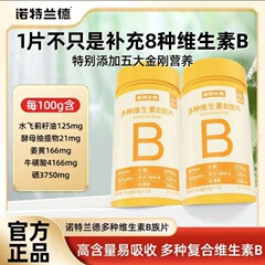 Notland マルチビタミン B 錠剤 72 錠 マルチビタミン b1b2b6b12 公式正規品