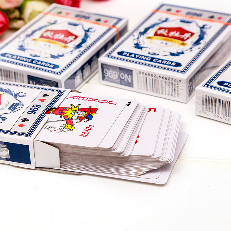 Autumn peony thick playing cards playing cards creative cheap thickened cards entertainment cards fighting landlord playing cards manufacturer