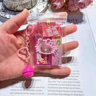 Backpack accessory, keychain, realistic small toy, creative food play, mobile phone for students, anti-stress, Birthday gift