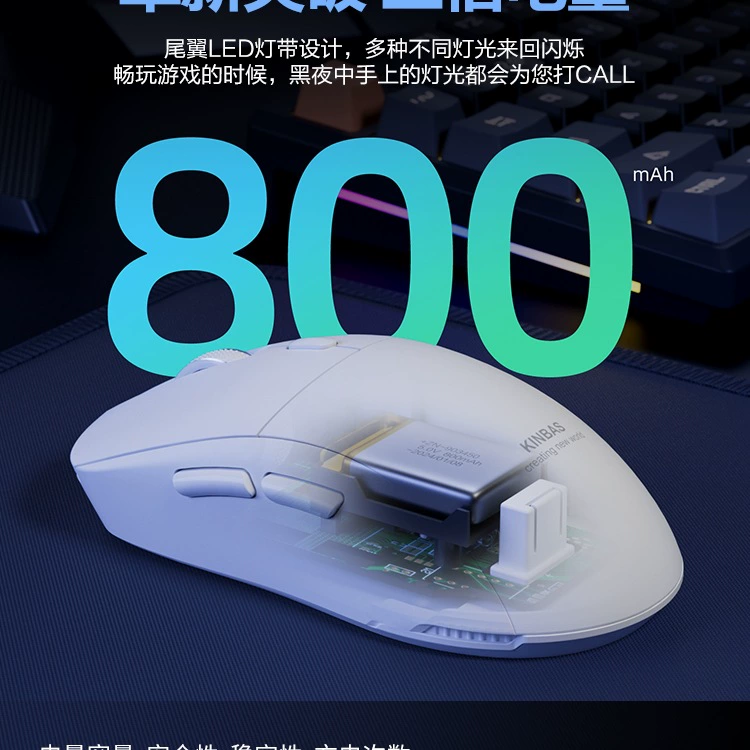 Бесшумная беспроводная мышь с зарядкой, игровой ноутбук, E69, bluetooth