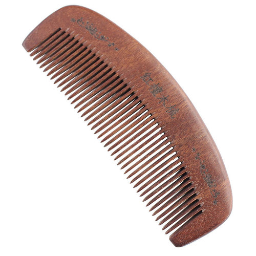 Manufacturer wholesale red sandalwood comb fine-toothed comb for men and women with long hair home portable Valentine's Day girlfriend Mother's Day gift