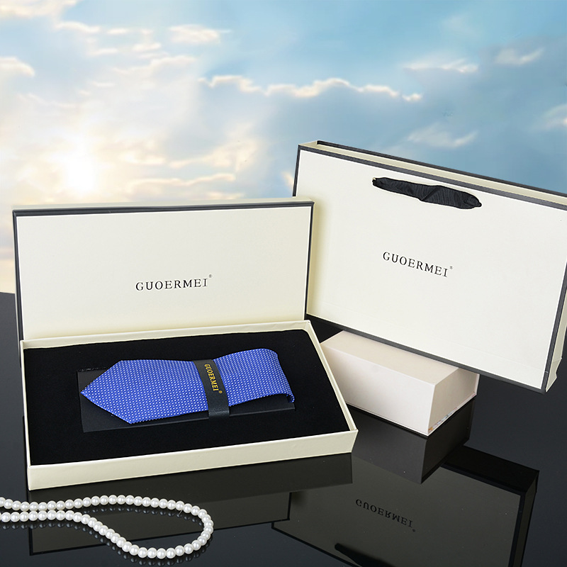 실크 넥타이 선물 상자 6개 세트#