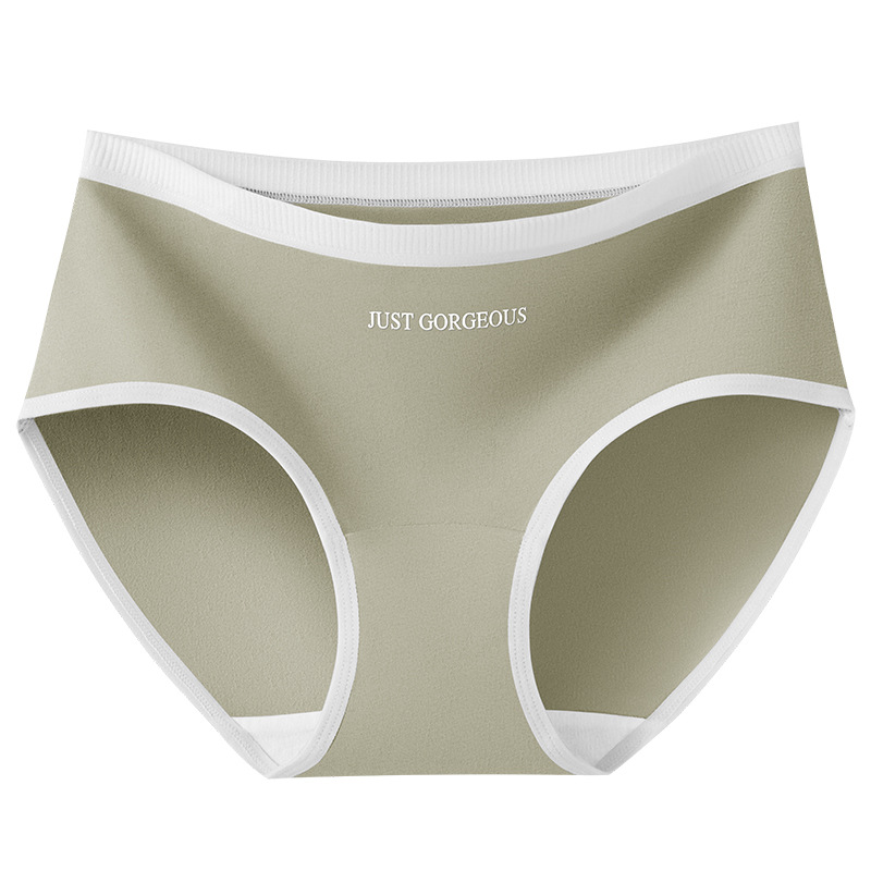 Bragas de algodón con entrepierna alargada ~ A calzoncillos de cintura media de viento deportivo para niñas de algodón de clase 10A calzoncillos de mujer de entrepierna antibacterianos