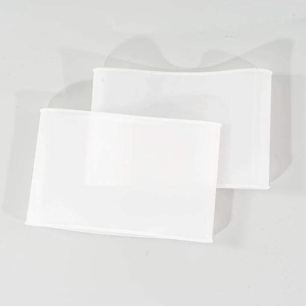 Transparent color (one pair of silicone socks 2 pieces)