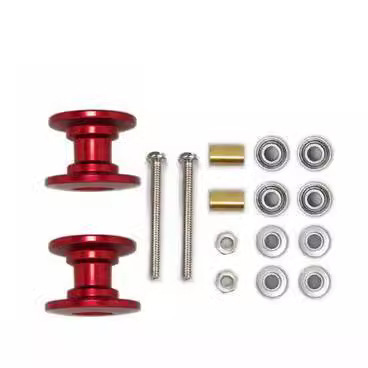 Homemade four-wheel drive accessories 13-12mm color 2-segment guide wheel, single price