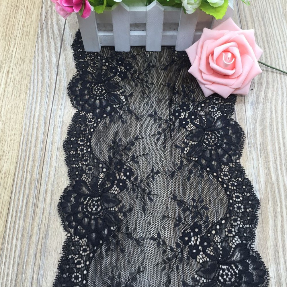 花边服装辅料现货供应弹力蕾丝花边 2225#  宽度17.5CM