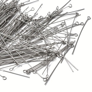 Stainless Steel 9-word Needle Wholesale Handmade DIY Necklace Bracelet Bead Needle Special Needle Bead Needle Jewelry Accessories