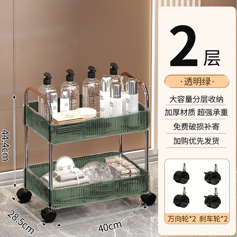 工具柜理发店美甲仪器置物架 烫染美容院美发美睫美容车小推车专|undefined