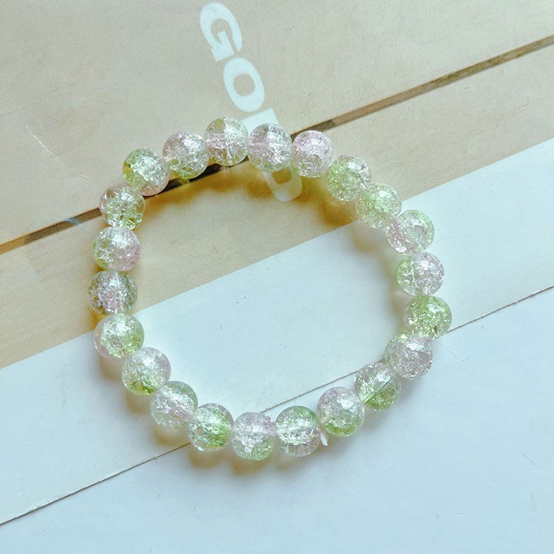 Wholesale Jewelry Lady Gradient Color Glass Beaded Bracelets display picture 3