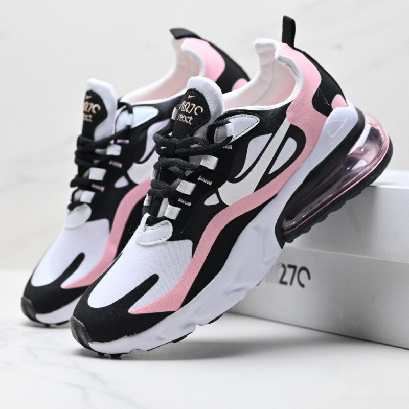 New Max270 React Air Cushion Shoes Full Palm Cushioning Men's and Women's Sports Shoes Mesh Breathable Versatile Running Shoes New Max270 React Air Cushion Shoes Full Palm Cushioning Men's and Women's Sports Shoes Mesh Breathable Versatile Running Shoes