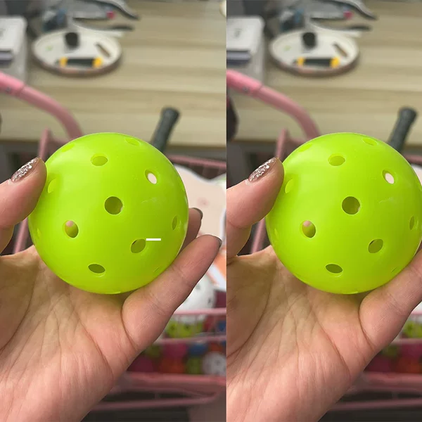 pickleballs foreign trade peak ball porous PP hole ball outdoor sports competition training special ball wholesale