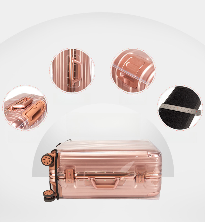 PVC transparent luggage case protective cover suitcase trolley case cover sports dust cover cross-border wholesale generation
