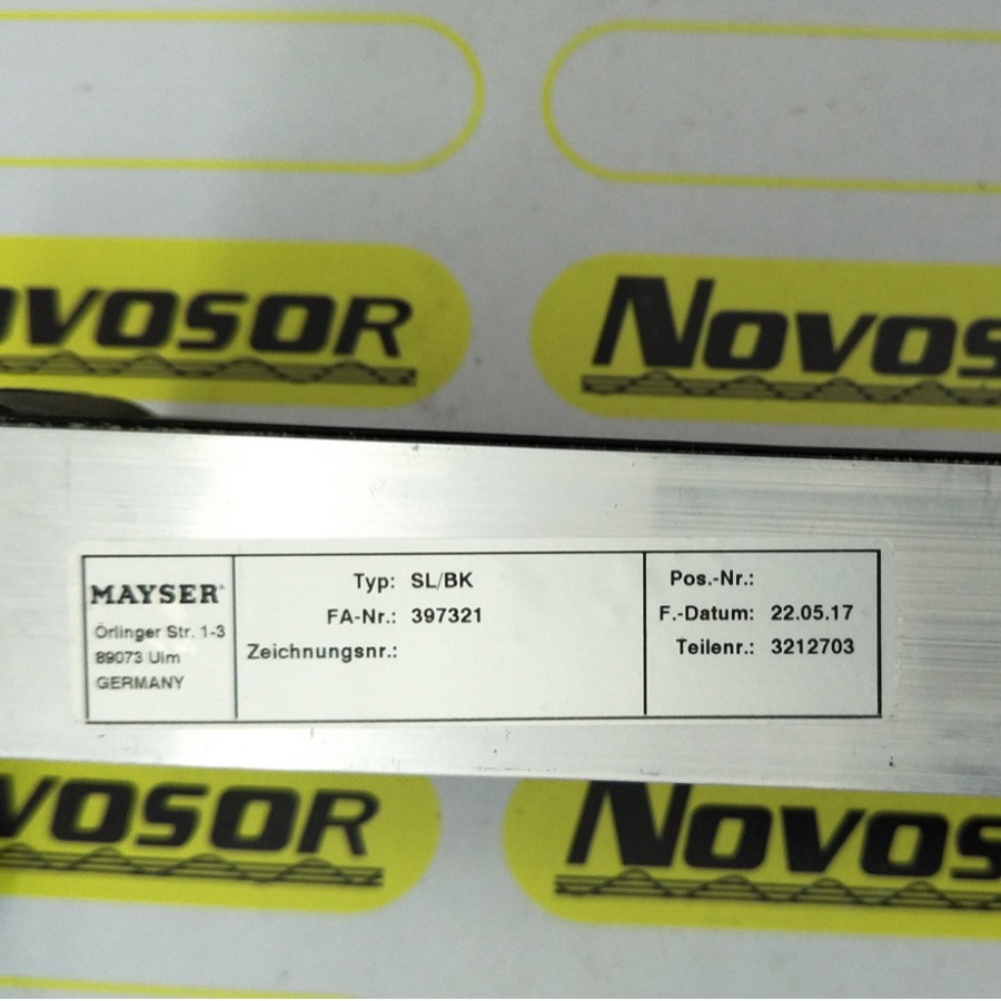 MAYSER  3202042  SL/BK-1720MM-GP39-NBR-C25  3210362