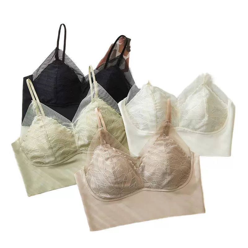 Lace foundation, light and thin underwear, beautiful back, fitted