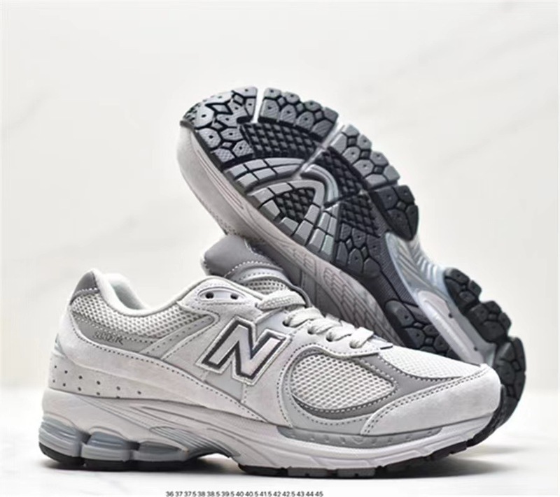 純粋なオリジナル莆田靴 nb2002r クラシックグレー通気性レトロオリジナルグレー男性と女性のお父さん靴スポーツシューズランニングシューズ|undefined