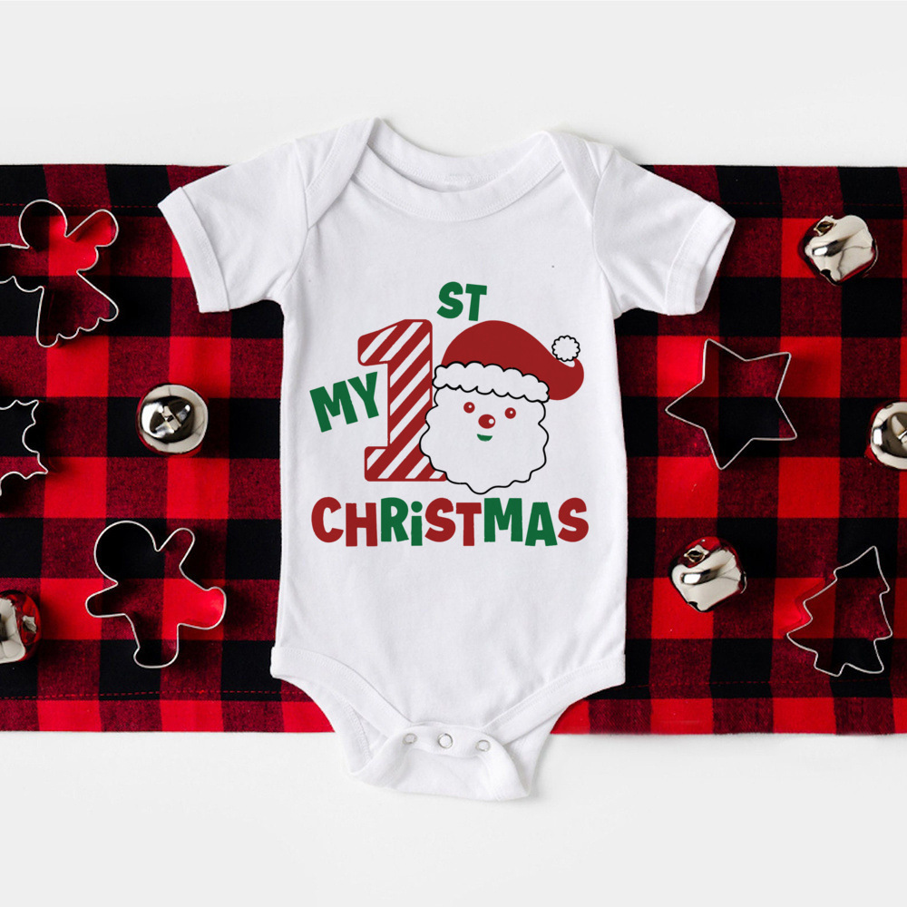 80g Weight Christmas Festival Christmas Baby Rompers 3