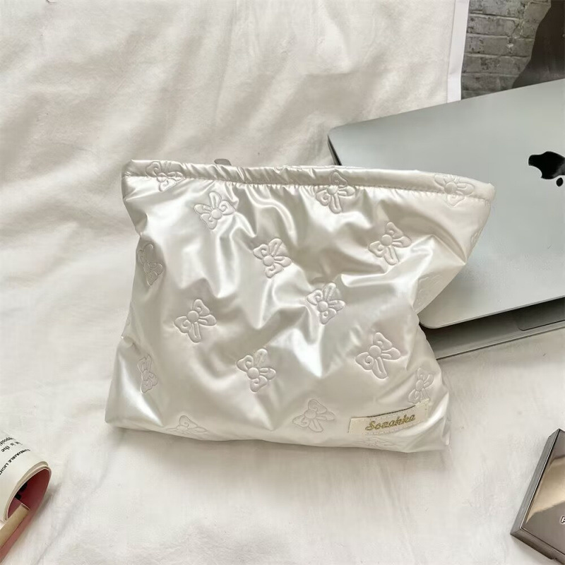 PU 화장품 가방/활 베이지