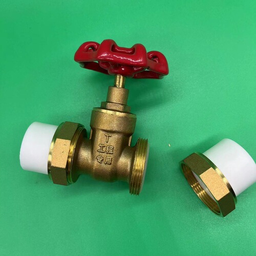 PPR gate valve, dual live fitting hot melt gate valve, PPR copper body copper core gate valve, copper gate valve,PERT gate valve