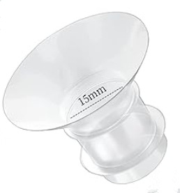 Amazon usable brida bomba calibre telescópica boca pequeño pezón tamaño pequeño trompeta cubierta convertidor desnudo