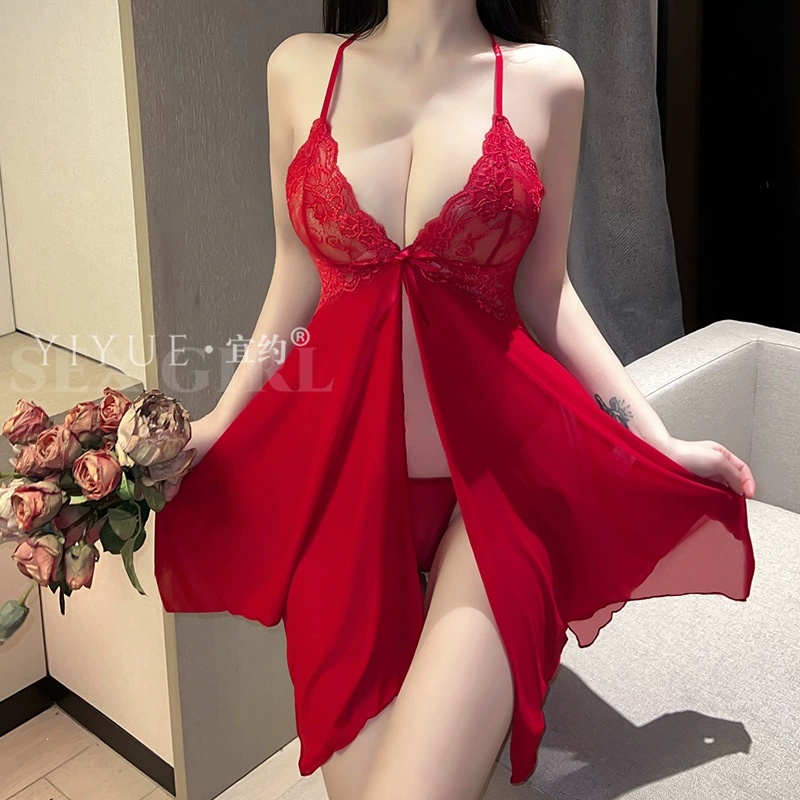宜约 Футляр для пижамы Lace, сексуальное нижнее белье, униформа, плюс размер