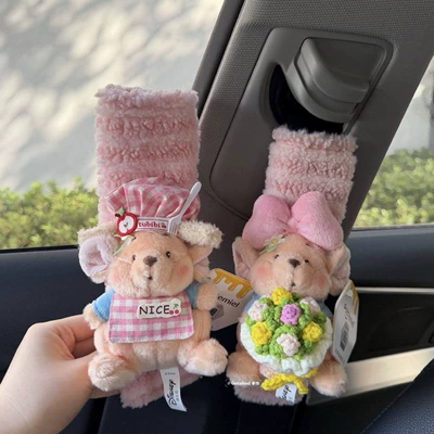Bouquet Winnie the Pooh Couple — Seat belt shoulder pad